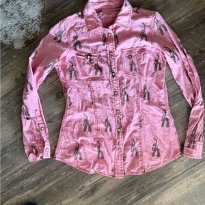 Women’s Western Barn Fly Trading Pearl snap